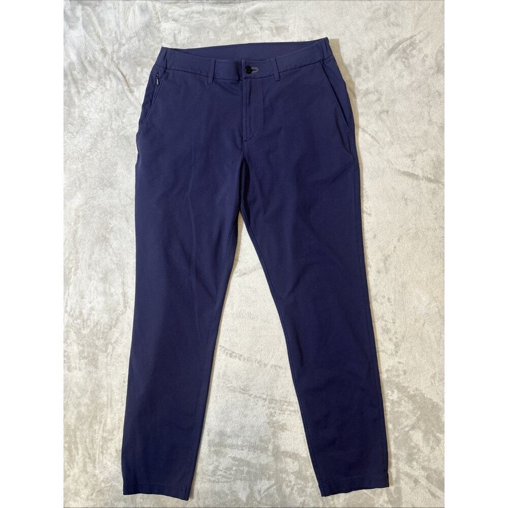 Public Rec Men’s 32x30 Navy Workday Pants Stretch Athletic Travel